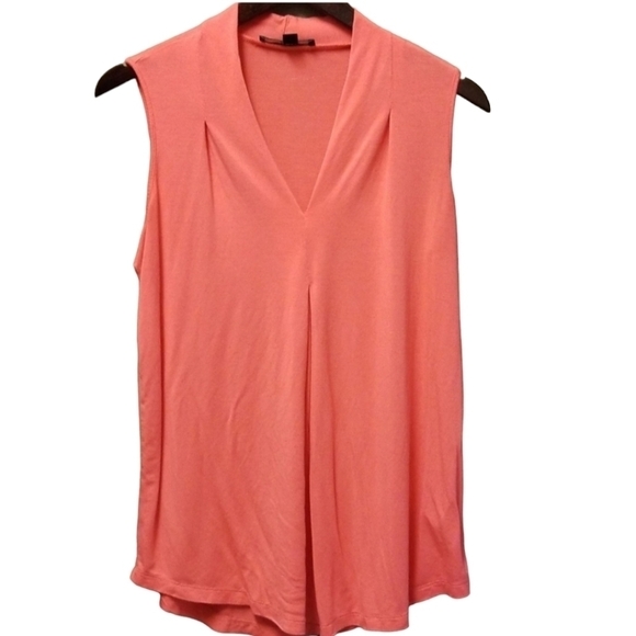 3/$25 GNW Coral Collarlees Tunic Tank - Small - Picture 1 of 5